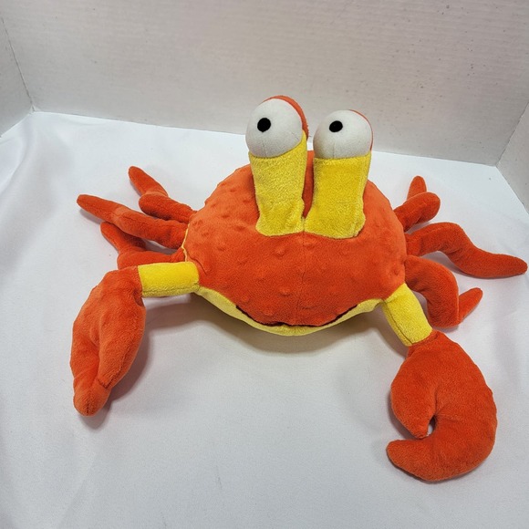 Kohl's Cares Orange Crab Plush Toy Doll POUT POUT FISH Stuffed Animal - Picture 1 of 6